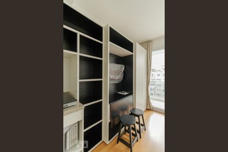 Sala/Quarto/Cozinha de apartamento à venda com 1 quarto, 22m² em Sé, São Paulo