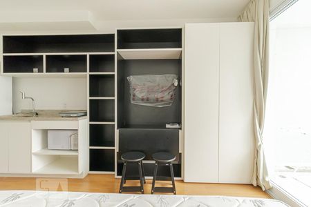 Sala/Quarto/Cozinha de apartamento à venda com 1 quarto, 22m² em Sé, São Paulo