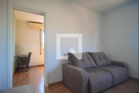 Sala/cozinha  de apartamento para alugar com 1 quarto, 34m² em Vila Nova, Novo Hamburgo