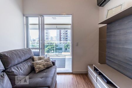 Sala de apartamento para alugar com 2 quartos, 76m² em Jardim das Acacias, São Paulo
