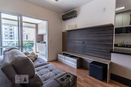 Sala de apartamento para alugar com 2 quartos, 76m² em Jardim das Acacias, São Paulo