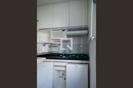 Sala/Cozinha de apartamento para alugar com 1 quarto, 24m² em Consolação, São Paulo