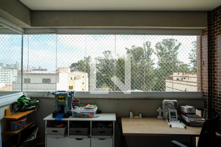 Varanda gourmet de apartamento à venda com 3 quartos, 103m² em Santa Maria, São Caetano do Sul