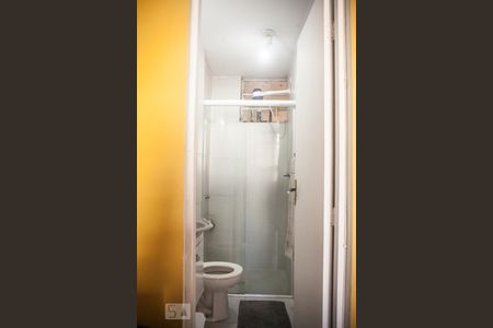 Banheiro de kitnet/studio à venda com 1 quarto, 27m² em Vila Buarque, São Paulo