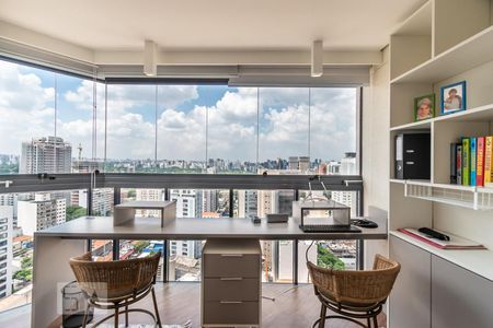 Apartamento para alugar com 68m², 1 quarto e 1 vagavaranda