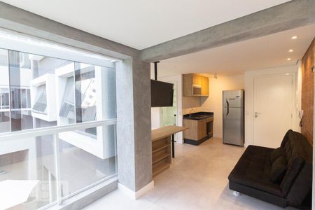 Stúdio de kitnet/studio para alugar com 1 quarto, 30m² em Pinheiros, São Paulo