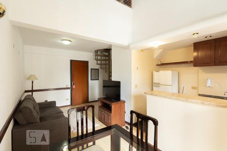 Sala de apartamento para alugar com 1 quarto, 30m² em Moema, São Paulo