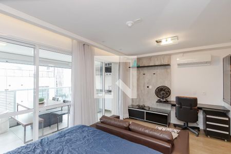 Studio de kitnet/studio para alugar com 1 quarto, 41m² em Brooklin Paulista, São Paulo