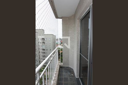 Varanda da Sala de apartamento para alugar com 2 quartos, 50m² em Vila Carrão, São Paulo
