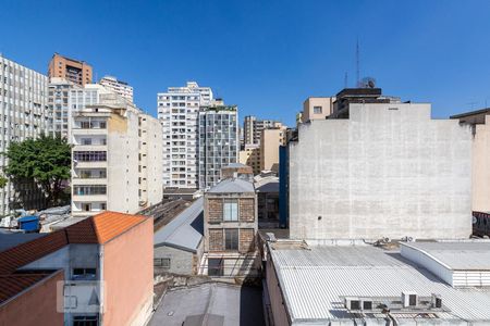 Vista do Quarto de kitnet/studio à venda com 1 quarto, 30m² em Vila Buarque, São Paulo