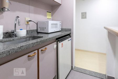 Studio para alugar com 32m², 1 quarto e 1 vaga Studio para alugar com 32m², 1 quarto e 1 vagaCozinha