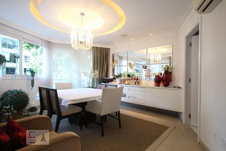 Sala de apartamento à venda com 3 quartos, 257m² em Real Parque, São Paulo