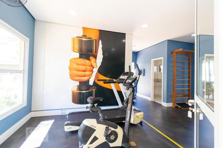 Apartamento para alugar com 70m², 2 quartos e 2 vagasÁrea comum - Academia