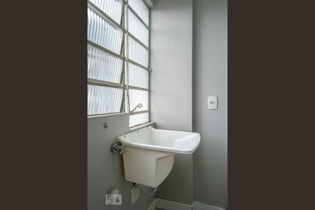 Banheiro/Área de Serviço de kitnet/studio para alugar com 1 quarto, 34m² em Limão, São Paulo