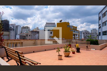 Apartamento para alugar com 92m², 1 quarto e sem vagaTerraço