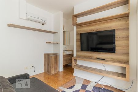Sala - Ar-Condicionado de apartamento à venda com 1 quarto, 35m² em Consolação, São Paulo