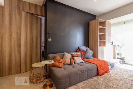Sala de apartamento para alugar com 1 quarto, 49m² em Alphaville Industrial, Barueri