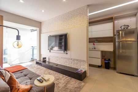 Sala de apartamento para alugar com 1 quarto, 49m² em Alphaville Industrial, Barueri