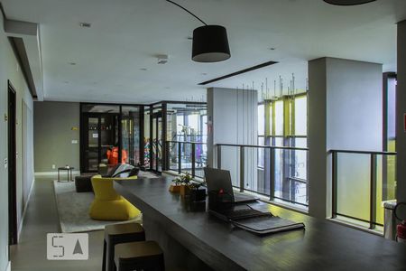 Área comum - Salão de festas de kitnet/studio para alugar com 1 quarto, 24m² em Santa Efigênia, São Paulo