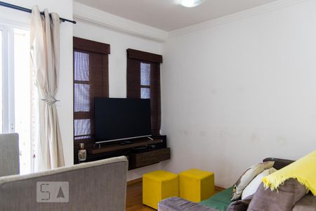 Sala de apartamento para alugar com 2 quartos, 54m² em Vila Valparaíso, Santo André