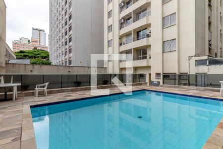 Apartamento para alugar com 47m², 1 quarto e 1 vaga Apartamento para alugar com 47m², 1 quarto e 1 vagaÁrea comum - Piscina