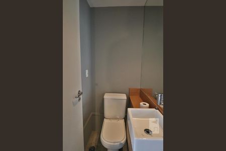 Lavabo de apartamento para alugar com 1 quarto, 55m² em Paraíso, São Paulo