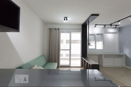 Sala de apartamento para alugar com 1 quarto, 34m² em República, São Paulo