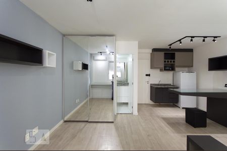 Dormitório de apartamento para alugar com 1 quarto, 34m² em República, São Paulo