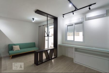 Dormitório de apartamento para alugar com 1 quarto, 34m² em República, São Paulo