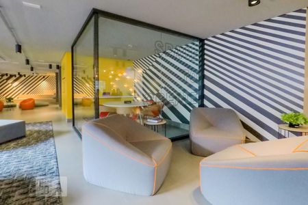 Studio para alugar com 21m², 1 quarto e sem vaga Studio para alugar com 21m², 1 quarto e sem vagaSala de Convivencia