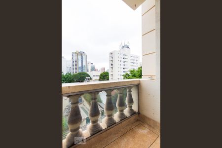 varanda de apartamento à venda com 1 quarto, 54m² em Vila Clementino, São Paulo