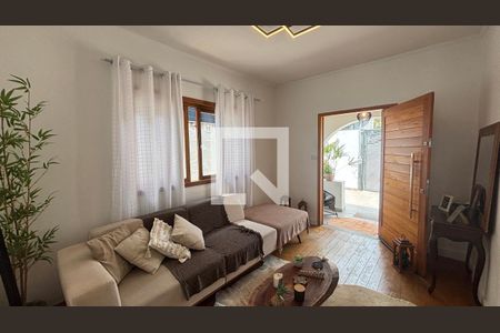 Sala de casa para alugar com 2 quartos, 85m² em Vila Bastos, Santo André