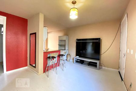 Sala de Estar de apartamento para alugar com 2 quartos, 53m² em Feitoria, São Leopoldo