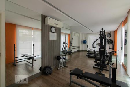 Apartamento à venda com 40m², 1 quarto e 1 vaga Apartamento à venda com 40m², 1 quarto e 1 vagaÁrea comum - Academia