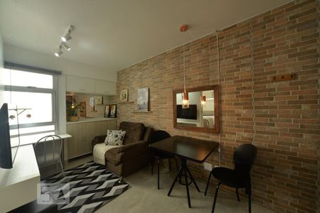 Sala de apartamento para alugar com 1 quarto, 26m² em Setor Sudoeste, Brasília