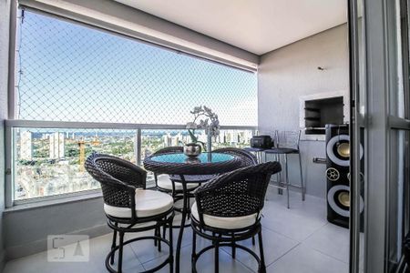 Varanda da Sala de apartamento para alugar com 2 quartos, 61m² em Setor Marista, Goiânia