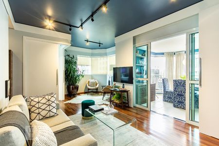 Sala  de apartamento para alugar com 2 quartos, 60m² em Vila Olímpia, São Paulo