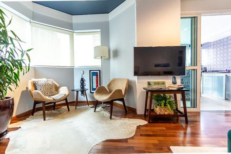 Sala  de apartamento para alugar com 2 quartos, 60m² em Vila Olímpia, São Paulo