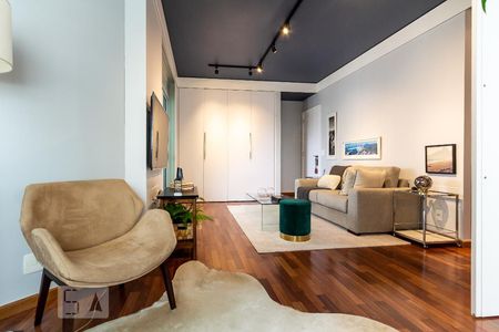 Sala  de apartamento para alugar com 2 quartos, 60m² em Vila Olímpia, São Paulo