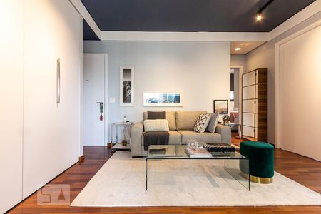 Sala  de apartamento para alugar com 2 quartos, 60m² em Vila Olímpia, São Paulo