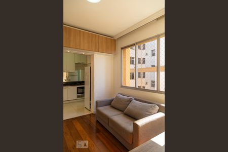 Sala de apartamento para alugar com 2 quartos, 100m² em Funcionários , Belo Horizonte