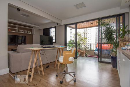 Sala de apartamento para alugar com 2 quartos, 135m² em Perdizes, São Paulo