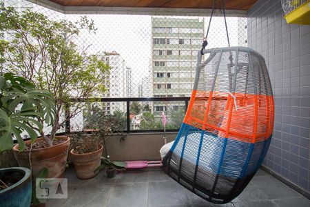 Varanda da Sala de apartamento para alugar com 2 quartos, 135m² em Perdizes, São Paulo