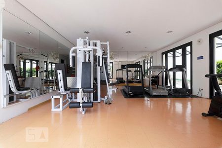 Apartamento para alugar com 36m², 1 quarto e 1 vaga Apartamento para alugar com 36m², 1 quarto e 1 vagaAcademia