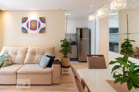 Sala de apartamento para alugar com 2 quartos, 64m² em Continental, Osasco