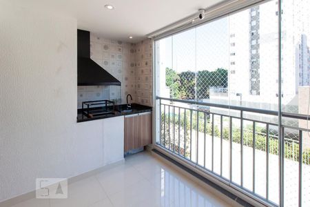 Varanda gourmet de apartamento para alugar com 2 quartos, 64m² em Continental, Osasco
