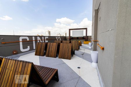 Studio para alugar com 16m², 1 quarto e sem vaga Studio para alugar com 16m², 1 quarto e sem vagaÁrea comum - Cinema