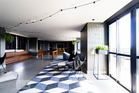 Studio para alugar com 16m², 1 quarto e sem vaga Studio para alugar com 16m², 1 quarto e sem vagaÁrea comum - Salão de festas