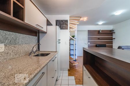 Studio à venda com 58m², 1 quarto e 1 vagaCozinha