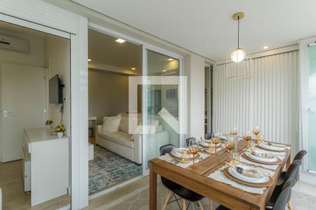 Varanda de apartamento para alugar com 1 quarto, 53m² em Vila Olímpia, São Paulo